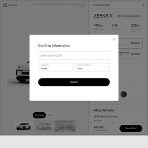2026 Zeekr X $48,900 driveaway (RWD) and $57,900 driveaway (AWD) @ Zeekr Australia