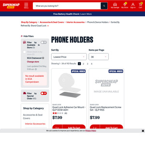 Quad Lock MAG Cases - Specific Models $29.99 @ Supercheap Auto