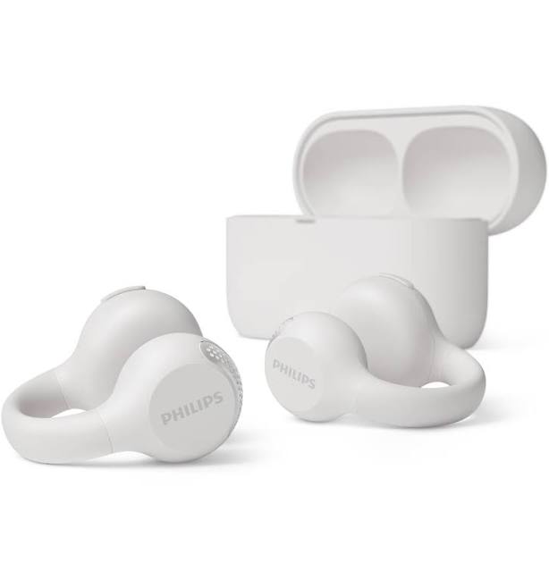 Philips TAQ2000 True Wireless Open-Ear Headphones (White)