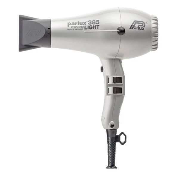 Parlux 385 Powerlight Ceramic & Ionic Dryer 2150W (Silver)