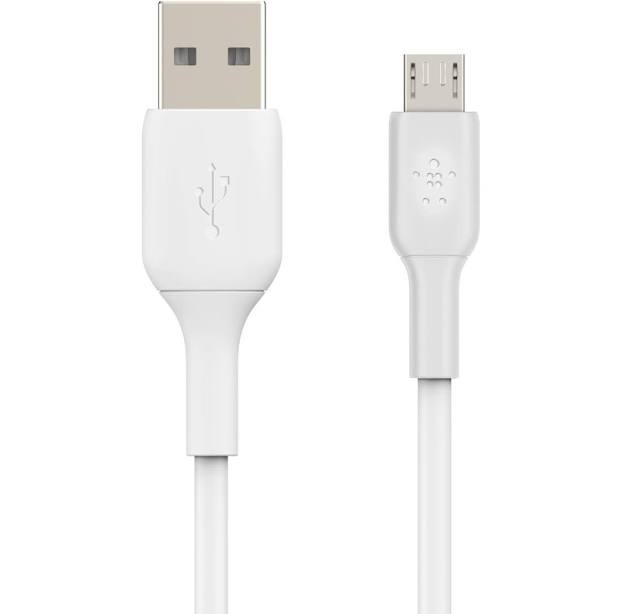 Belkin BoostUp Charger Micro-USB to USB-A Cable 1m (White)