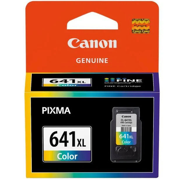Canon Pixma CL641XL FINE High Yield Printer Ink Cartridge (Colour)