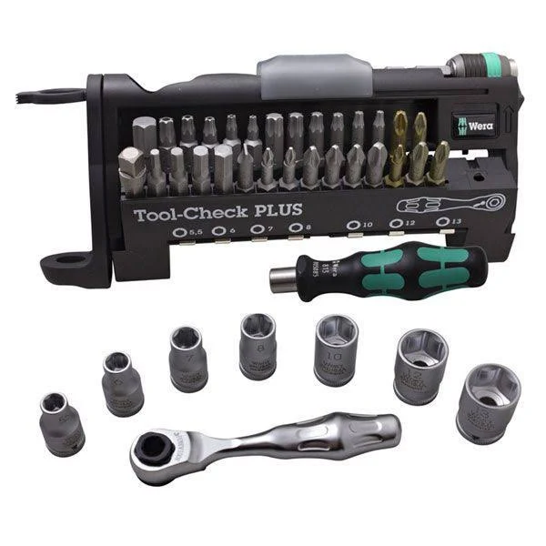 Wera Tool Check Metric Plus Bit Ratchet with Sockets 39 Piece Set