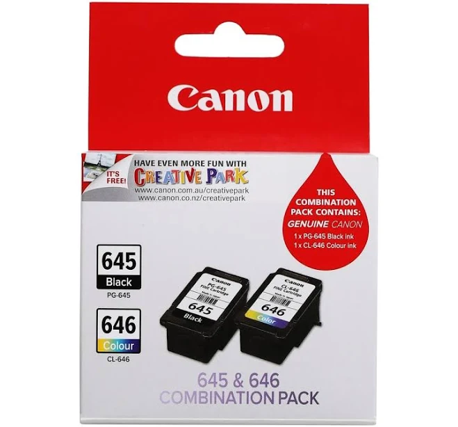 Canon PG645 & CL646 Value Pack Ink Cartridge