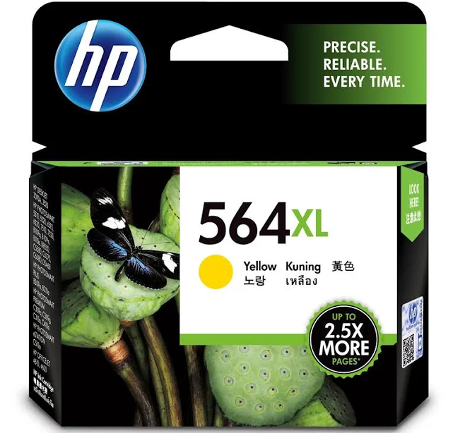 HP 564 Yellow Original Ink Cartridge