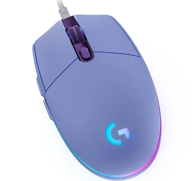 Logitech G203 LIGHTSYNC Gaming Mouse (Lilac)