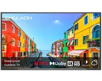 ENGLAON 65’’ 4K Outdoor SMART IP65 Waterproof LED TV for Full Sunshine Areas