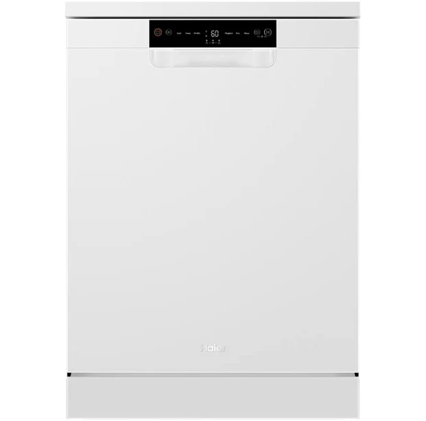 Haier HDW13F0W1 300 Series 13 Place Setting Freestanding Dishwasher (White)