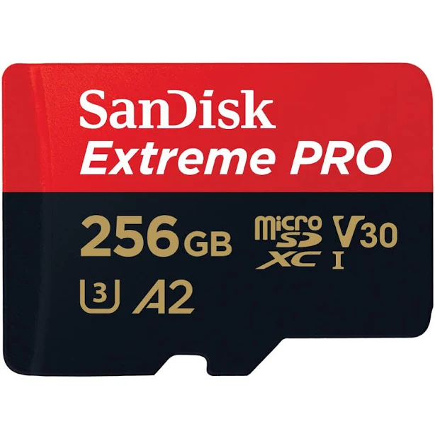Sandisk Extreme Pro Micro SDXC 256GB SD Memory Card