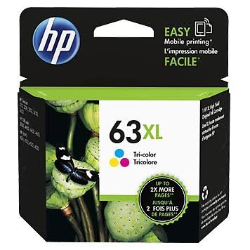 HP 63XL High Yield Original Ink Cartridge (Tri-colour)