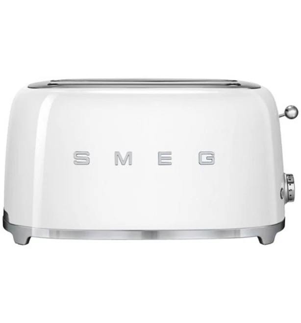 Smeg 50's Style Longslot 4 Slice Toaster White