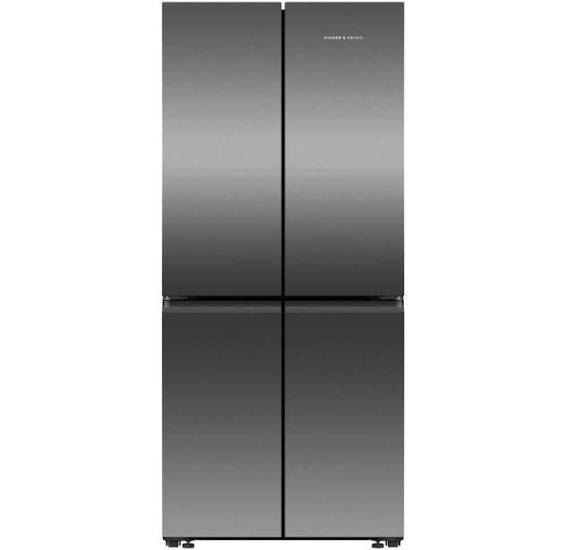 Fisher & Paykel RF500QNB1 498L Quad Door Fridge (Black Stainless Steel)