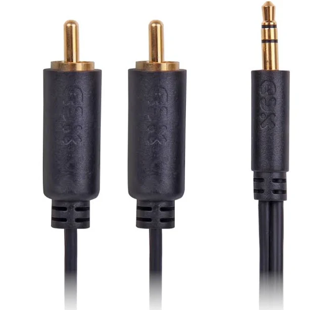 XCD Essentials 3.5mm to 2RCA Audio Cable 1M V2