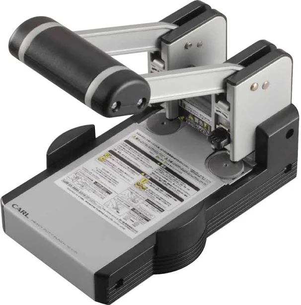 Carl Heavy Duty 2 Hole Punch Up To 100 Sheets Office HD410N Heavy Duty