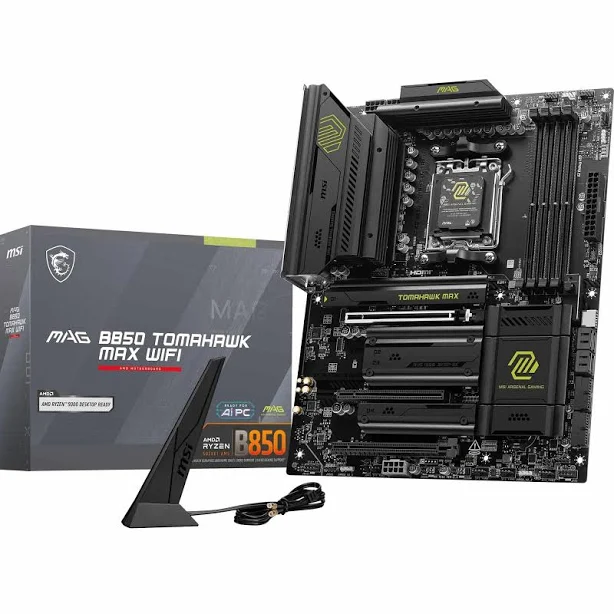 MSI MAG B850 Tomahawk Max WiFi AM5 ATX Motherboard (MAG B850 TOMAHAWK MAX WIFI)