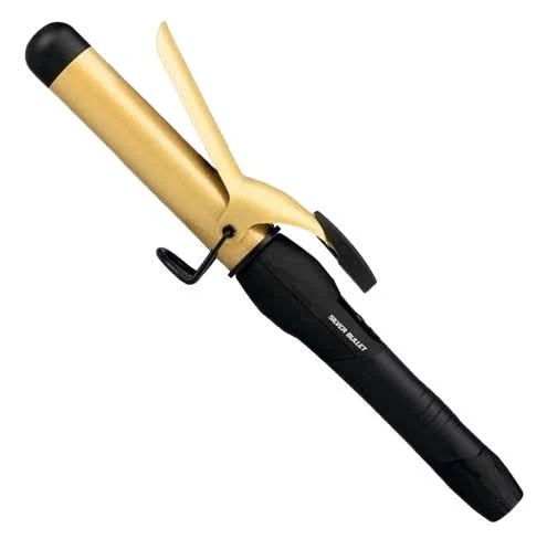 Silver Bullet Fastlane Ceramic Curling Iron (Gold)