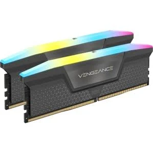 Corsair 64GB (2x32GB) CMH64GX5M2B6000Z30 Vengeance RGB 6000MHz CL30 DDR5 RAM