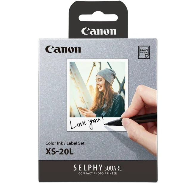 Canon XS-20L Paper for Selphy QX10 & QX20 (20 Sheets)