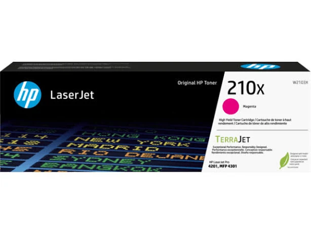 HP 210X Toner Ink Cartridge LaserJet TerraJet (Magenta)