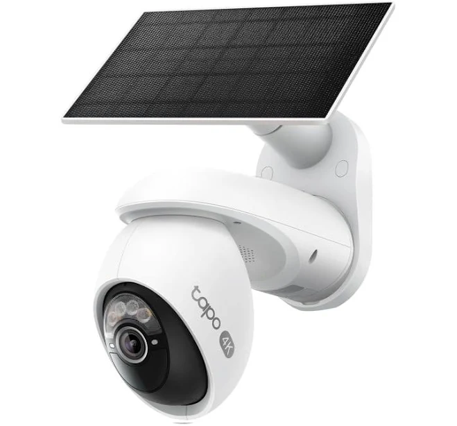 TP-Link Tapo 4K Solar-Powered Pan/Tilt Security Camera Kit