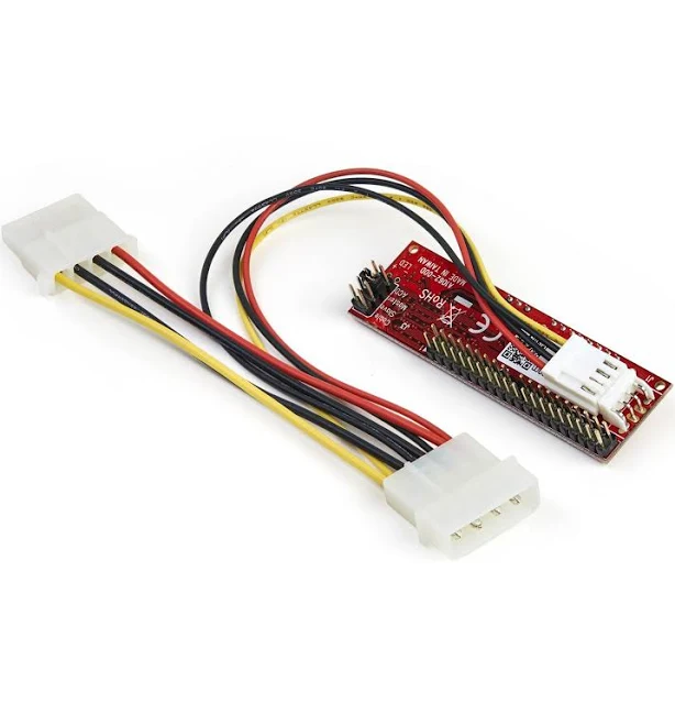 StarTech.com IDE to SATA Hard Drive or Optical Drive Adapter Converter, 40-Pin PATA to 2.5" SATA HDD/SSD/ODD Converter