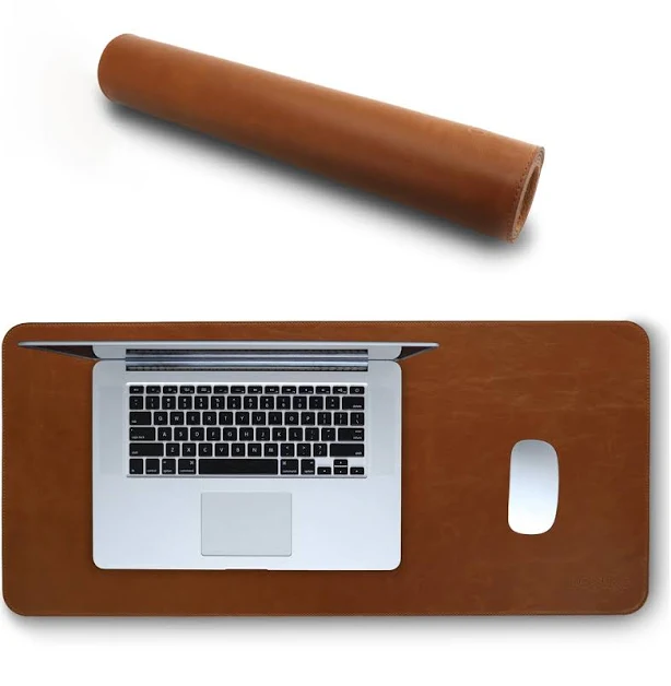 Londo Leather Extended Mouse pad (Light Brown)
