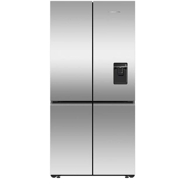 Fisher & Paykel RF730QNUVX1 690L Quad Door Ice & Water Fridge (Stainless Steel)