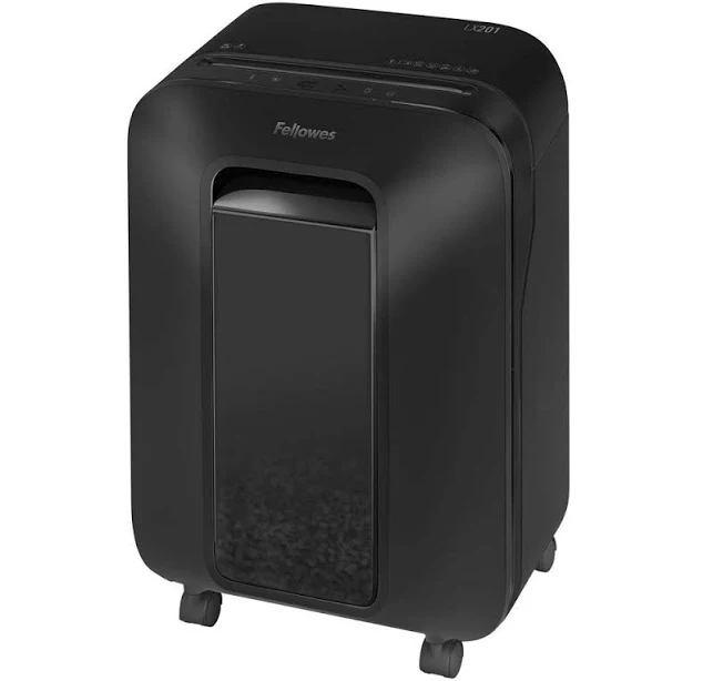 Fellowes Powershred LX201 Micro-Cut Shredder Black