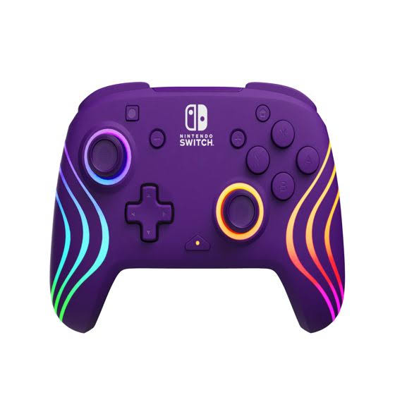Afterglow Wave Wireless Controller for Nintendo Switch (Purple)