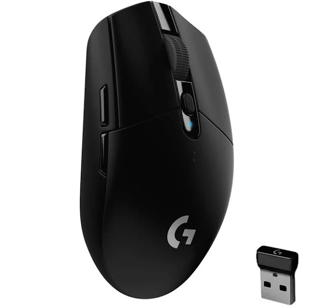 Logitech G305 Lightspeed Wireless Gaming Mouse (Black)