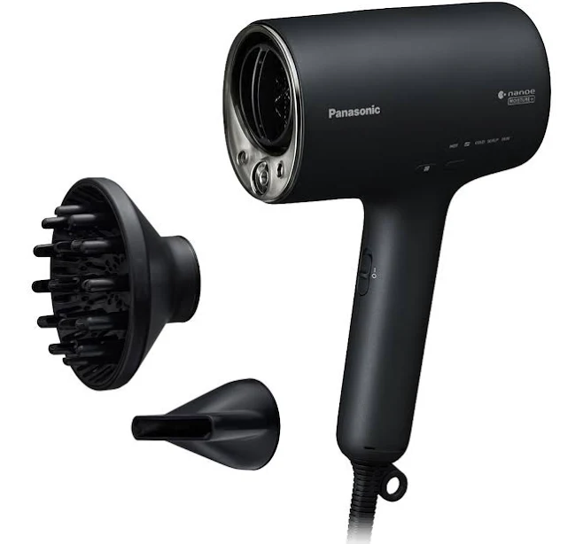 Panasonic Moisture Infusion Nanoe Technology Advanced Hair Dryer with Quick Dry Nozzle and Salon-Style Pro Features (EH-NA98-K765)