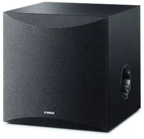 Yamaha NS-SW050 Subwoofer Speaker with Twisted Flare Port, Black
