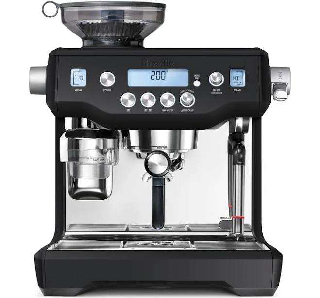 Breville The Oracle Dual Boiler Coffee Machine Black Truffle