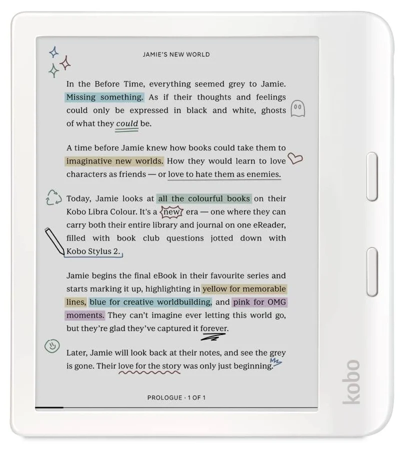 Kobo Libra Colour (White)