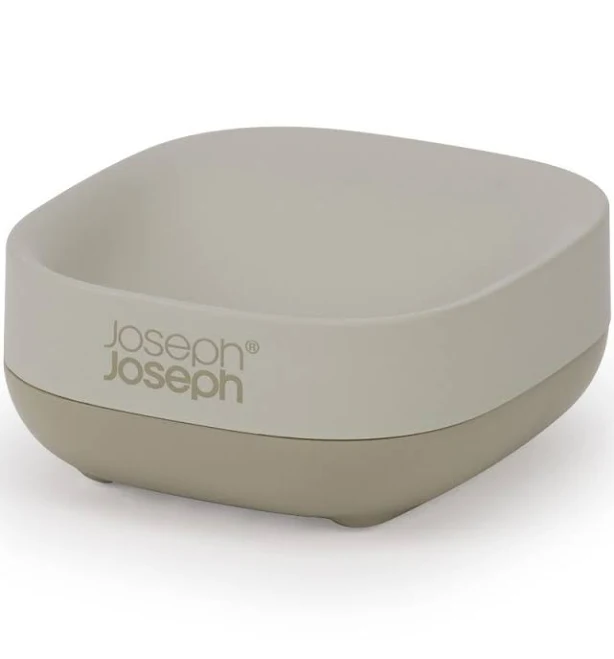 Joseph Joseph Slim Compact Soap Dish - Grey/White