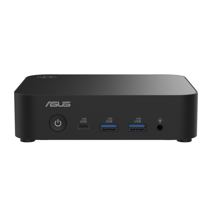 ASUS NUC 14 Essential N150 Barebone Mini PC, Intel N150, DDR5 SODIMM RAM Slot, Integrated Intel Graphics, 2.5GbE Port, 1x DP 1.4, 1x HDMI 2.1, 5X USB-A, 1x USB-C, No OS