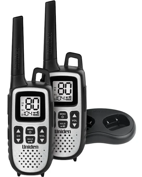 Uniden UH610 1 Watt UHF Handheld Adventure 2-Way Radio (2 Pack)
