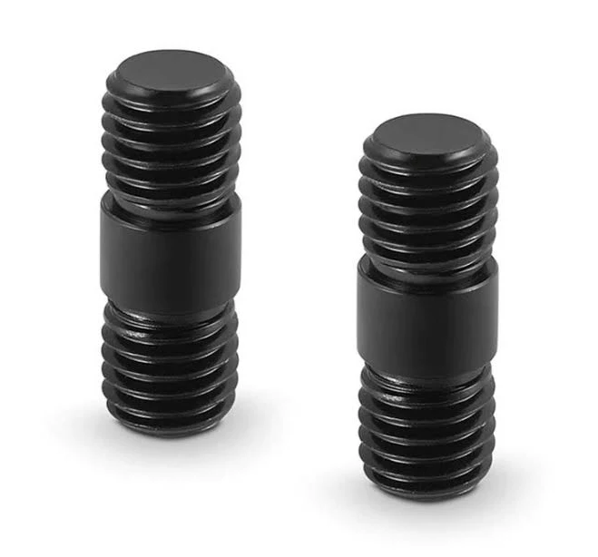 SmallRig Rod Connector with M12 Thread for 15mm Aluminum Alloy Rods (Pack of 2) - 900