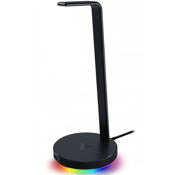 Razer Base Station V2 Chroma - Chroma Enabled Headset Stand with USB 3.1 Hub and 7.1 Surround Sound