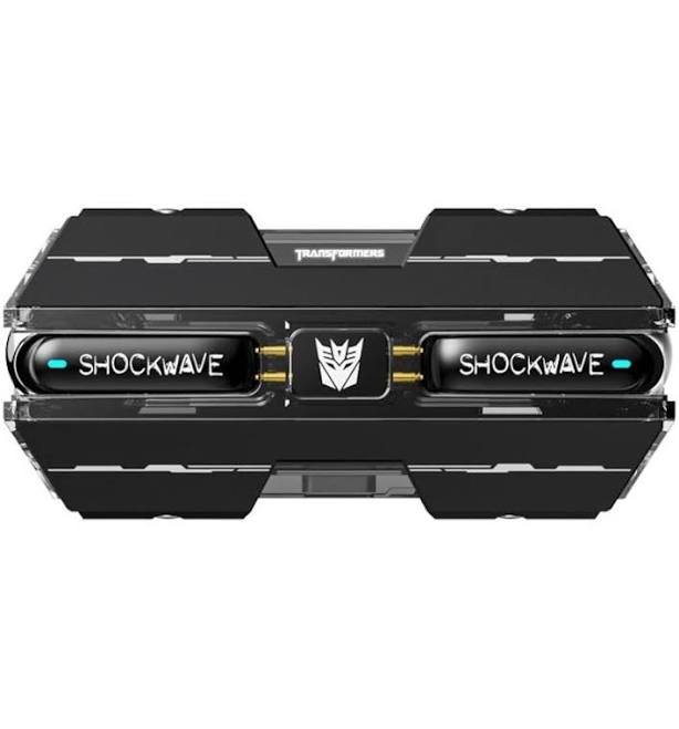 Transformers TF-T01 True Wireless Bluetooth Earbuds (Shock Wave Black)