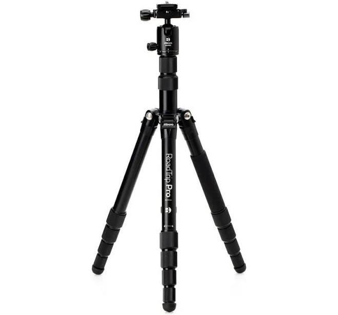 Benro MeFoto RoadtripPro 6in1 CF Tripod Q1 Pro Ball Head (Black)