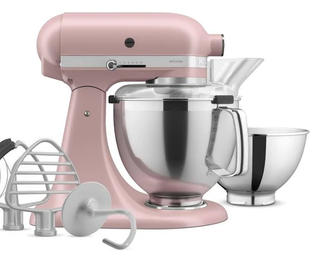 KitchenAid KSM192 4.8L Artisan Stand Mixer (Dried Rose)