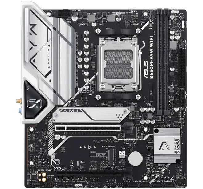 Asus B650M-AYW WIFI AM5 micro-ATX Motherboard