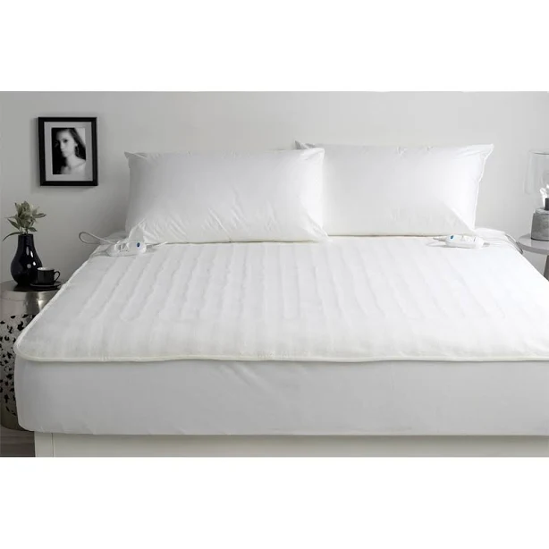 Jason Fully Fitted Double Bed Washable Electric Blanket (White)