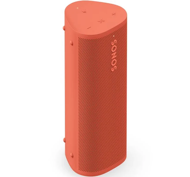 Sonos Roam 2 Portable Bluetooth Speaker (Sunset Red)