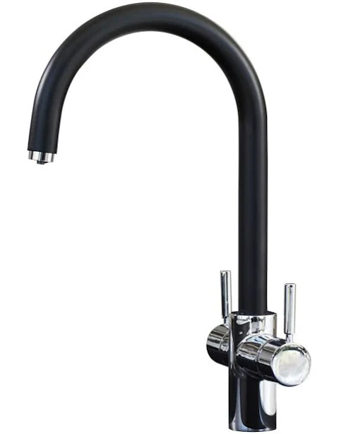 Insinkerator MultiTap 3N1 J Shaped Chrome/Black