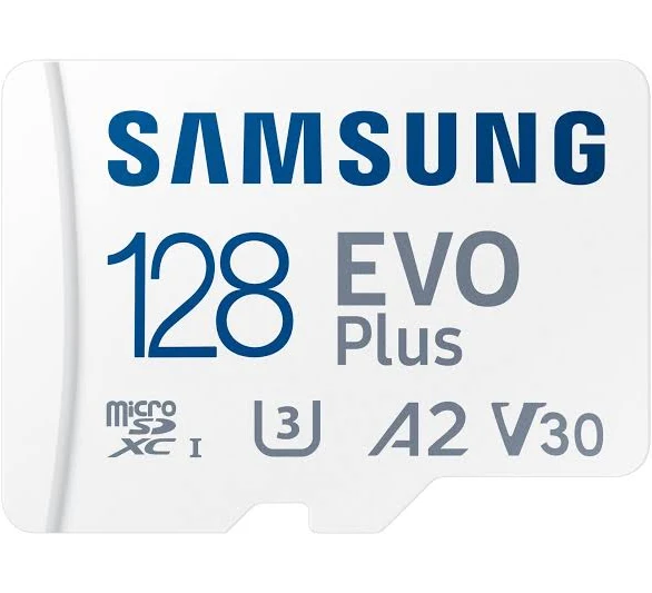 Samsung 128GB Micro SDXC EVO Plus Gen2 Memory Card