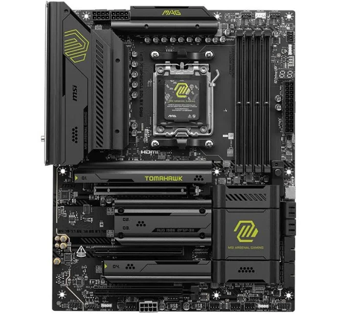 MSI MAG X870E Tomahawk WIFI AM5 ATX Motherboard (MAG X870E TOMAHAWK WIFI)