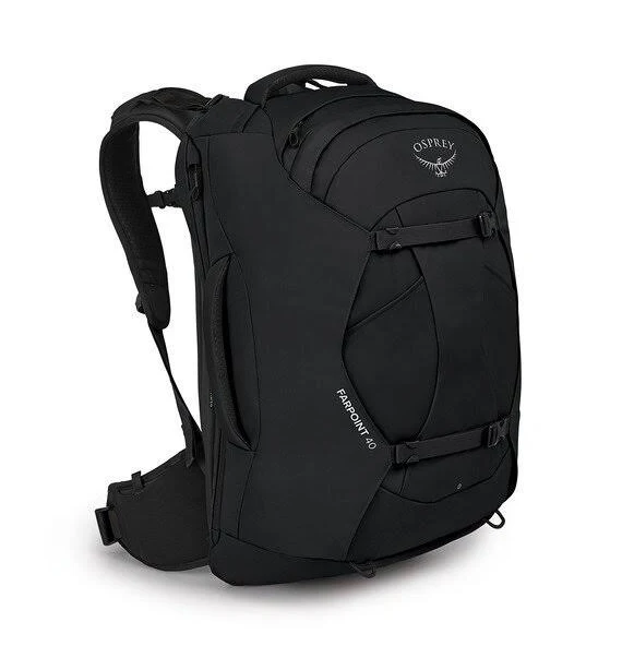 Osprey Farpoint 40L Men's Travel Backpack, Black