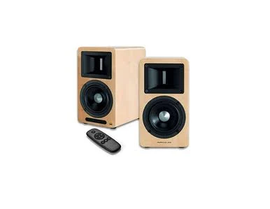Airpulse A80 Active Bookshelf Speaker System (Walnut)